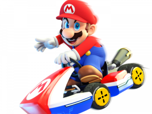 Mario Kart, racing game, Nintendo character, go-kart racing, Mario Kart PNG