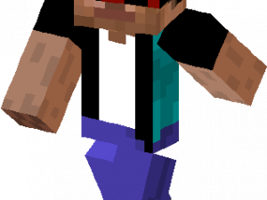 Minecraft character, blocky avatar, pixelated figure, gaming character, Minecraft Steve PNG