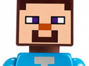 Minecraft character, pixel art figure, blocky avatar, gaming collectible, Minecraft Steve PNG