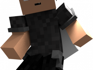 Minecraft character, blocky avatar, gaming figure, animated model, Minecraft Steve PNG