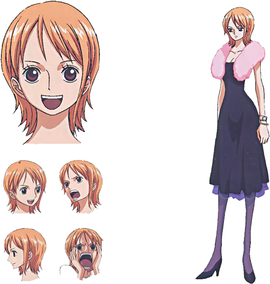 Nami Transparent Luffy Graphic - One Piece Luffy And Nami Chibi Png, Png  Download , Transparent Png Image - PNGitem