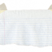 Notebook Paper Background PNG
