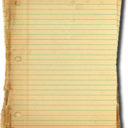 Notebook Paper PNG Image File