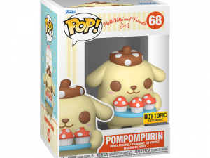 Pompompurin Funko Pop Figure, Cute Collectible Dog Toy, Adorable Character Figurine, Sanrio Merchandise, Collectible Vinyl Figure, Pompompurin PNG