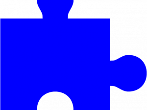 puzzle piece, blue jigsaw, problem solving, cognitive skills, Puzzle Piece PNG