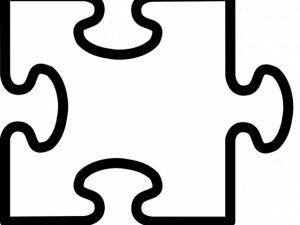 puzzle piece, jigsaw piece, game component, cognitive skill development, Puzzle Piece PNG