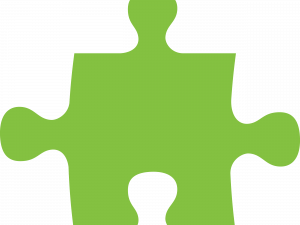 puzzle piece, green puzzle, jigsaw piece, problem solving, Puzzle Piece PNG