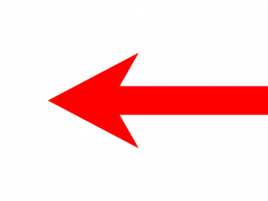 red arrow, directional symbol, graphic icon, navigation element, Red Line PNG