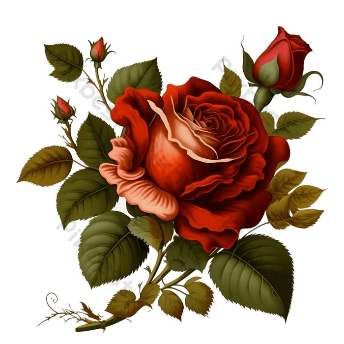 Red Rose PNG Free Image - PNG All | PNG All
