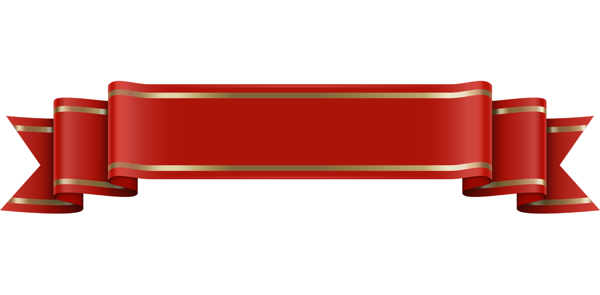 ribbon banners png