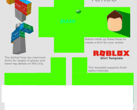 Roblox Shirt Template PNG Clipart