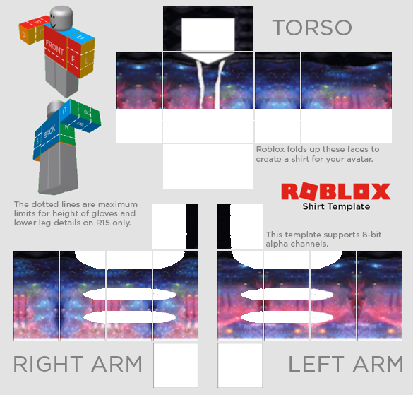 No Background Shirt For Roblox Template, HD Png Download