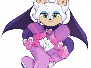 Rouge The Bat No Background