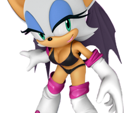 Rouge The Bat PNG HD Image