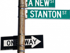 Street Sign Background PNG