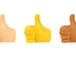 Emoji Thumbs Up Variations, Positive Feedback Symbols, Approval Icons, Gesture Representations, Thumbs Up Emoji PNG