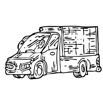 Trucking PNG File
