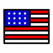 USA Flag PNG Free Image