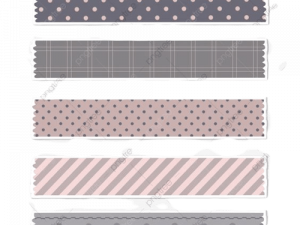 Washi Tape PNG Background