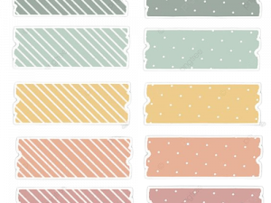 Washi Tape PNG Image File