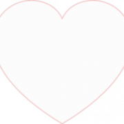 White Heart PNG Image File