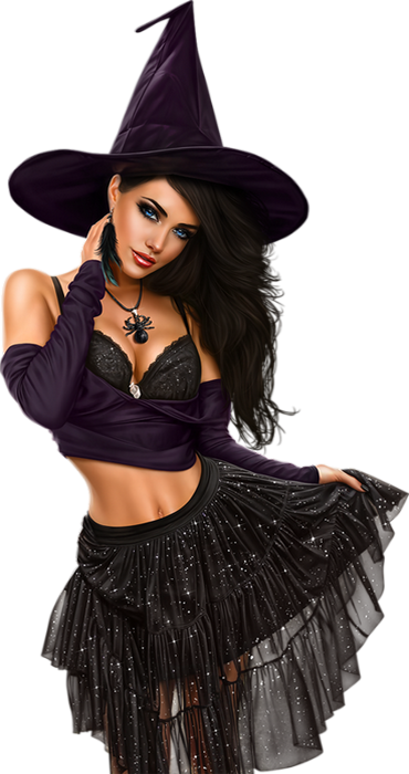 Witchy PNG HD Image