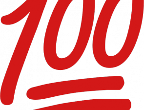 100 Emoji PNG Image