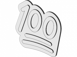 100 Emoji PNG Photo