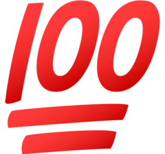 100 Emoji Transparent