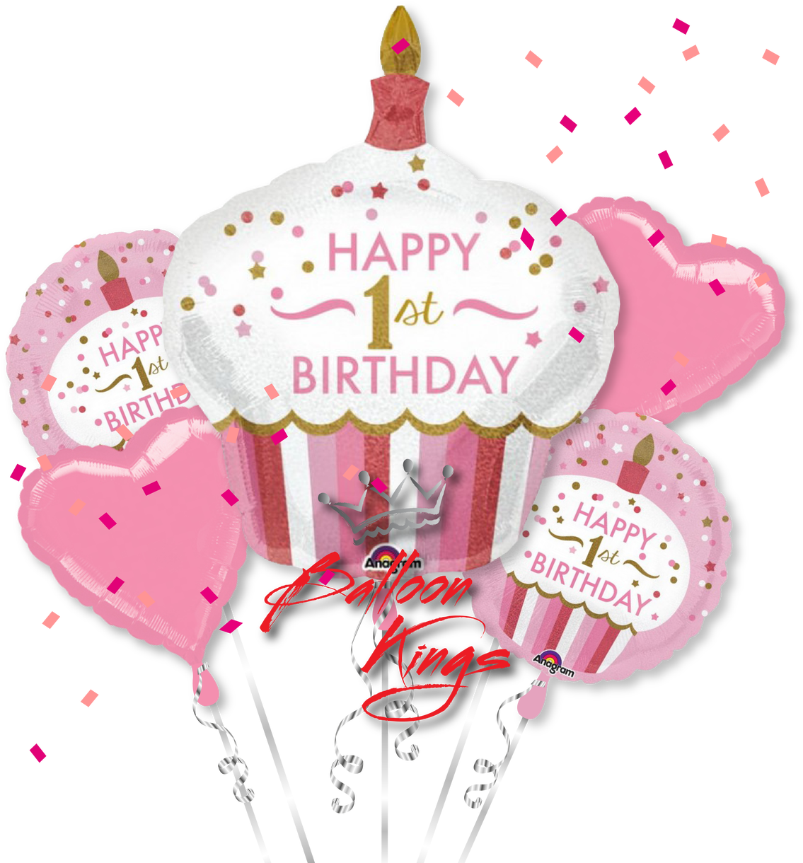 1st Birthday PNG Image File