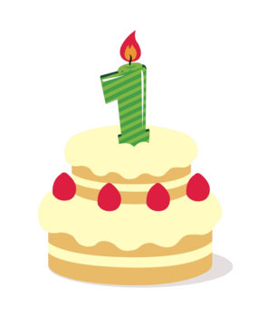 1st Birthday PNG Images