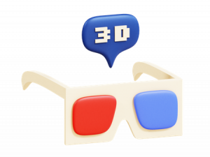 3D Glasses PNG File