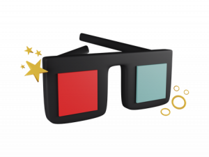 3D Glasses PNG Image