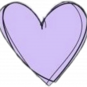 Aesthetic Heart Background PNG