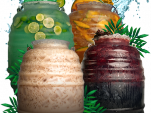 Aguas Frescas PNG Cutout