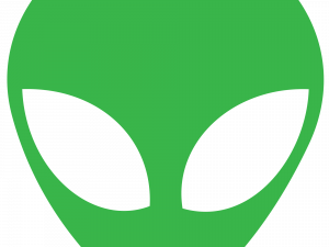 Alien Head PNG Image File