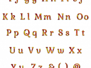 Alphabet PNG