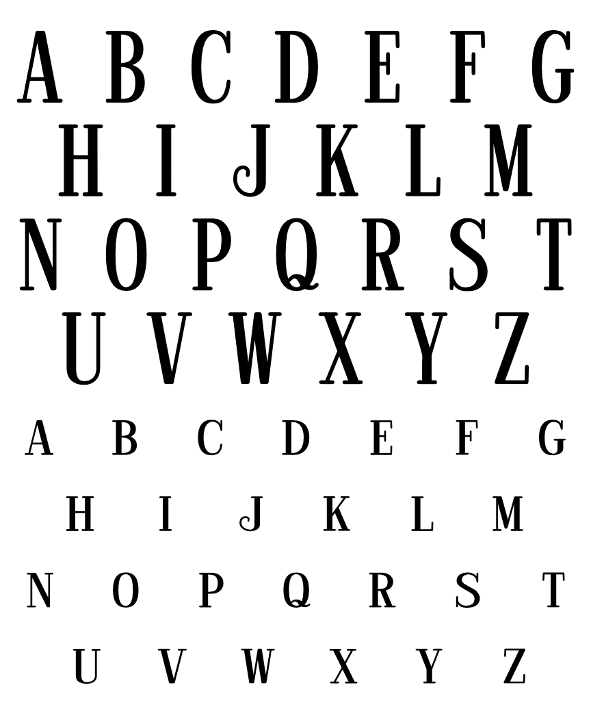 Alphabet PNG Images HD