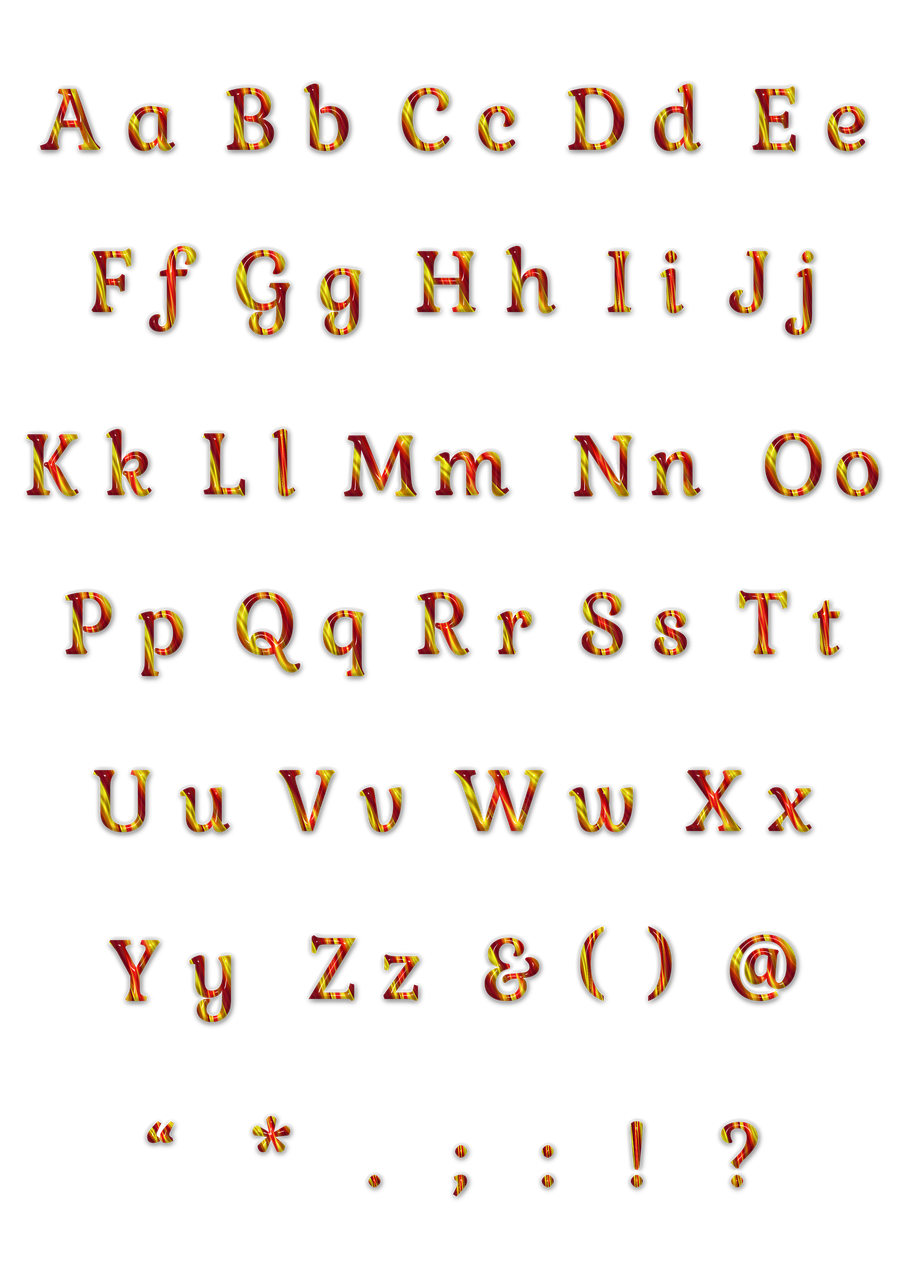 Alphabet PNG