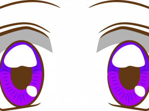 Anime Eye PNG HD Image