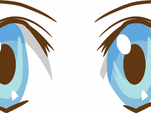 Anime Eye PNG Image File