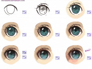 Anime Eye PNG Image HD