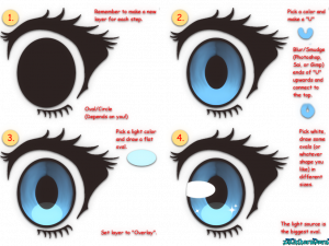 Anime Eye PNG Pic