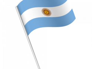 Argentina Flag PNG Cutout