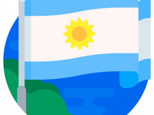 Argentina Flag PNG Pic