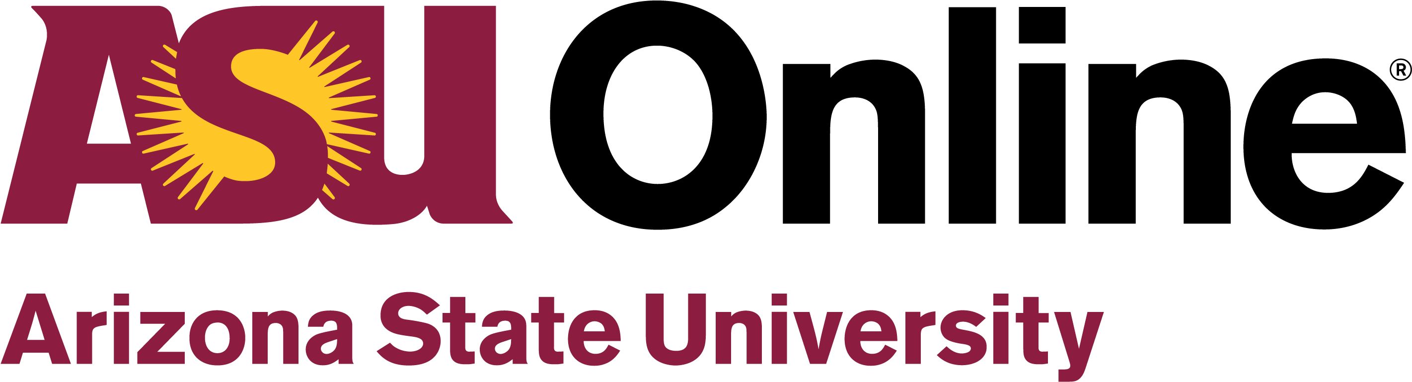 Arizona State University Asu Logo Png Free Image