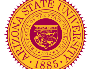 Arizona State University (ASU) Logo PNG Photo