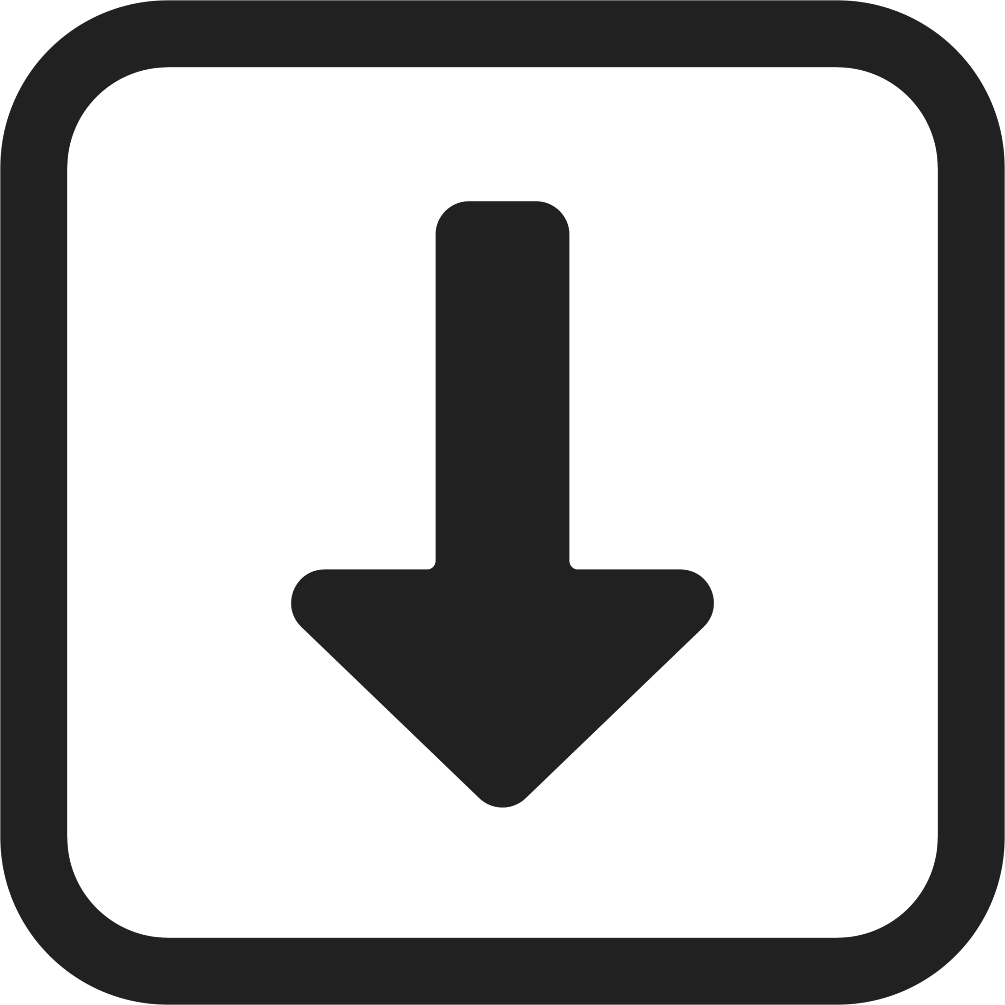 Arrow Down PNG Image