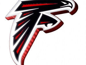 Atlanta Falcons logo, NFL team emblem, sports branding, American football symbol, Atlanta Falcons Logo PNG