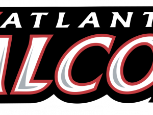 Atlanta Falcons, NFL team logo, sports branding, American football, Atlanta Falcons Logo PNG